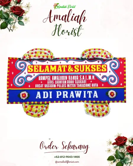 Papan Bunga Ucapan Selamat Sodoha